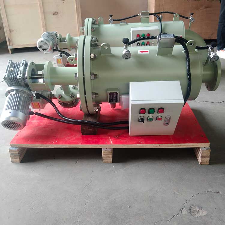 華豫生產供應DN150臥式刷式全自動自清洗過濾器